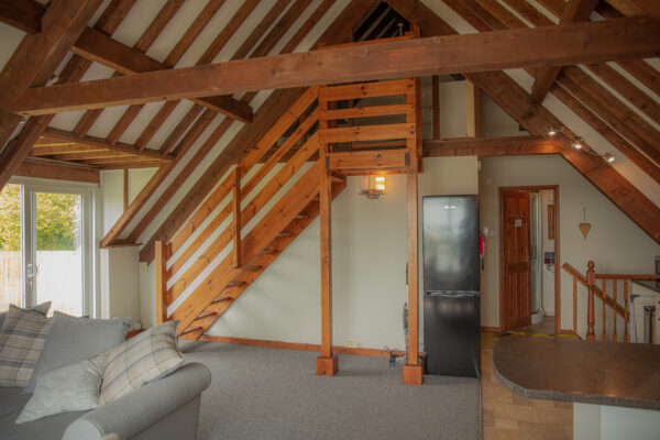 view of inside kitchen and dining area